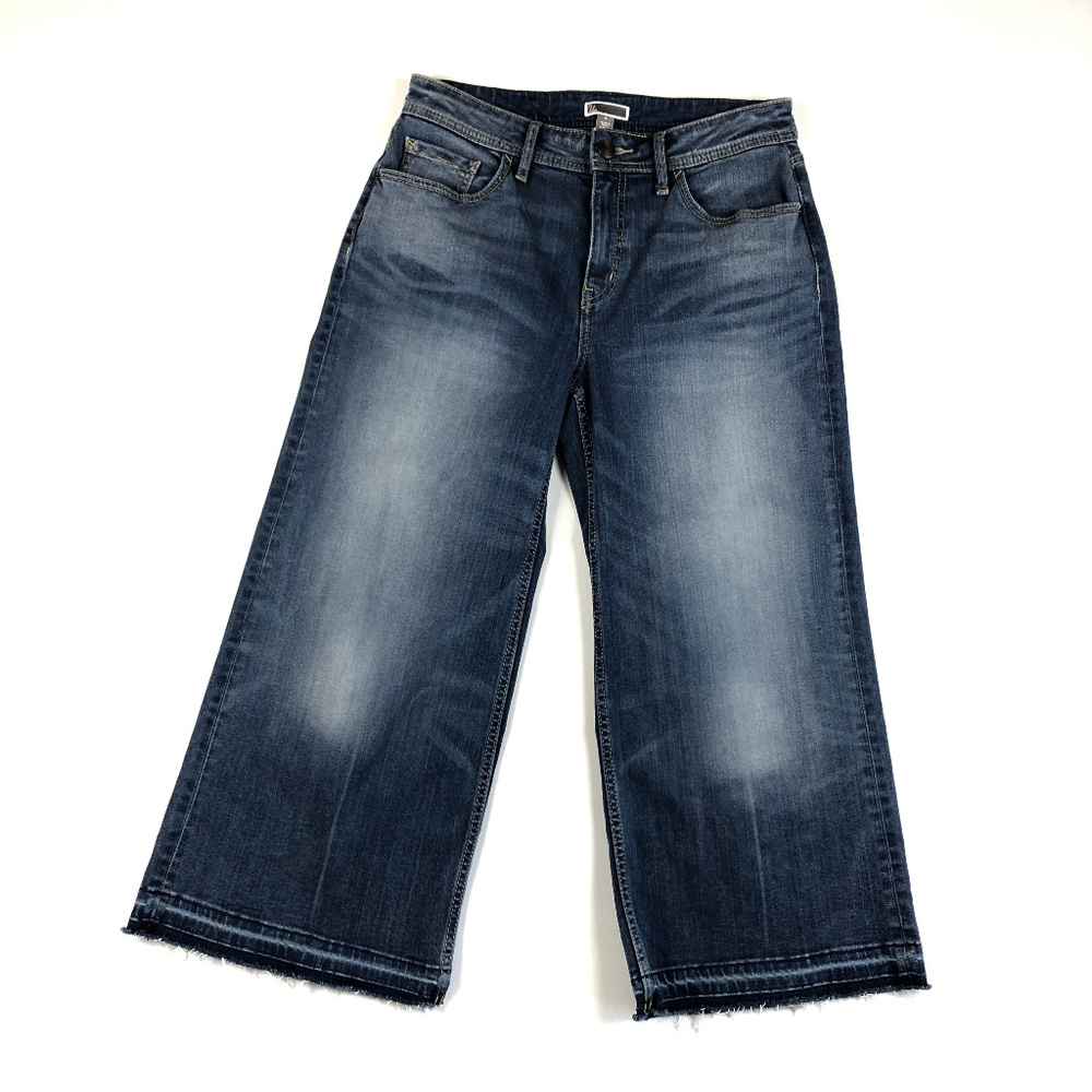 Nordstrom Chelsea28 Cropped Wide Leg Jeans / 8